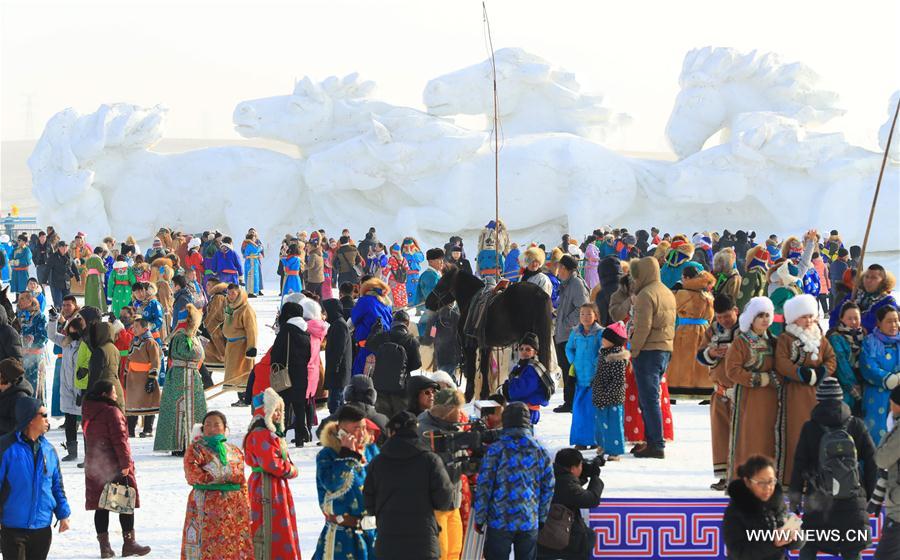 Chine : ouverture du festival Naadam en Mongolie intérieure