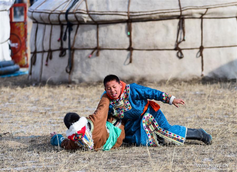 Chine : ouverture du festival Naadam en Mongolie intérieure