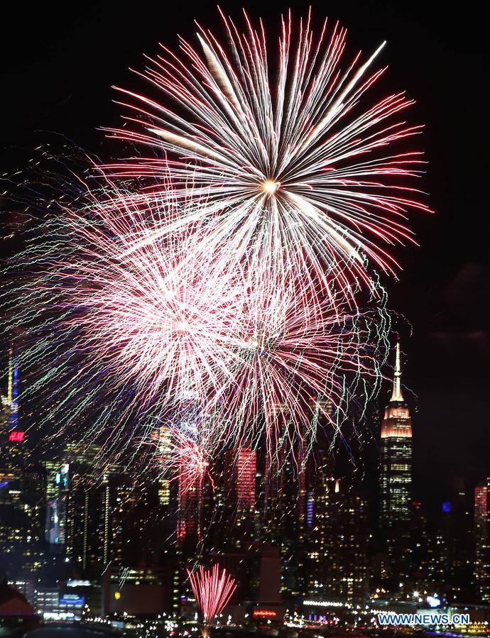 U.S.-NEW YORK-CHINESE LUNAR NEW YEAR-FIREWORKS