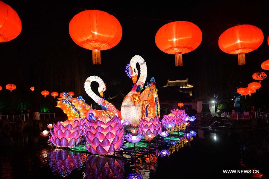 Chine : festival des lanternes à Jinan