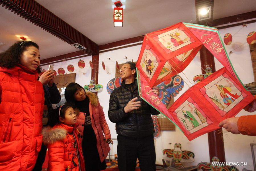 Chine : cerfs-volants traditionnels au Shandong