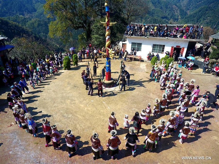 Célébration de la fête du Printemps dans le sud de la Chine