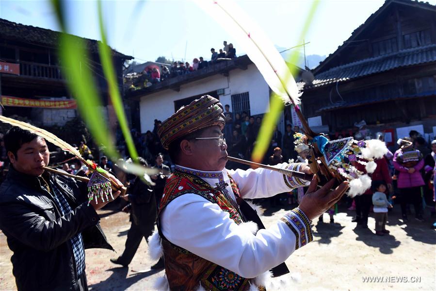 Célébration de la fête du Printemps dans le sud de la Chine