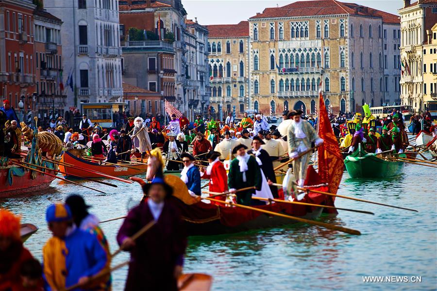 Italie : Carnaval de Venise 2017