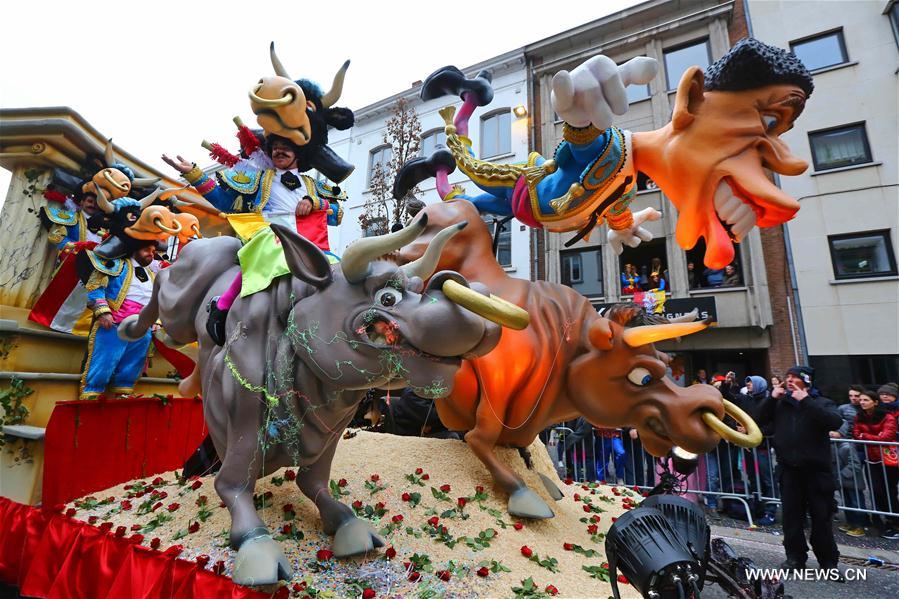 Belgique : carnaval d'Alost