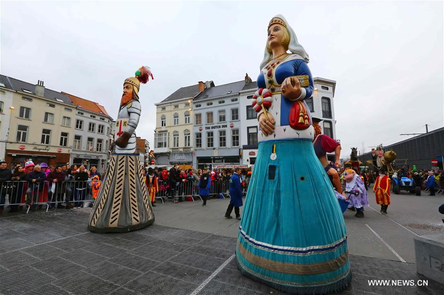 Belgique : carnaval d'Alost