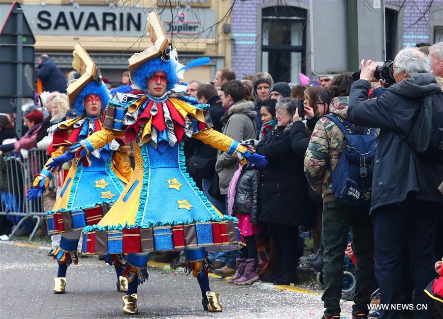 Belgique : carnaval d'Alost