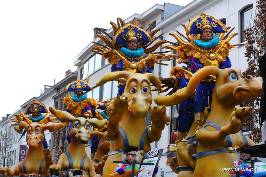 Belgique : carnaval d'Alost