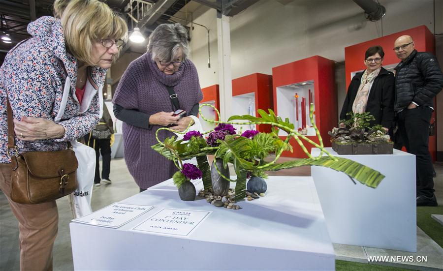 Canada : Salon de la fleur à Toronto