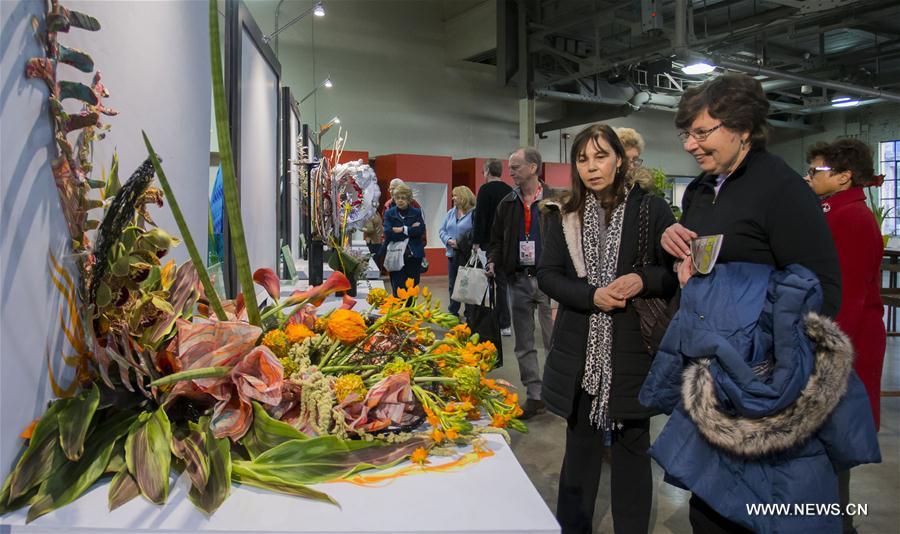 Canada : Salon de la fleur à Toronto