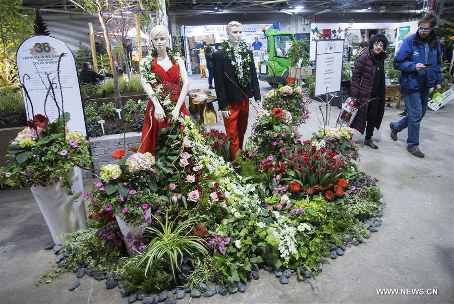 Canada : Salon de la fleur à Toronto