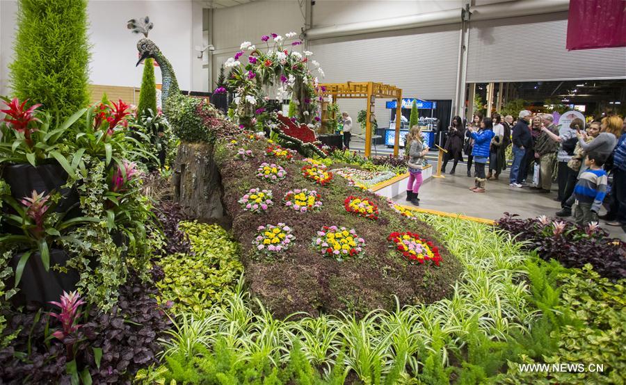 Canada : Salon de la fleur à Toronto