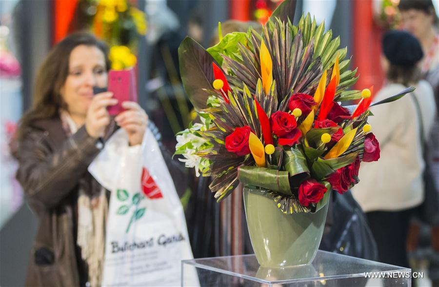 Canada : Salon de la fleur à Toronto