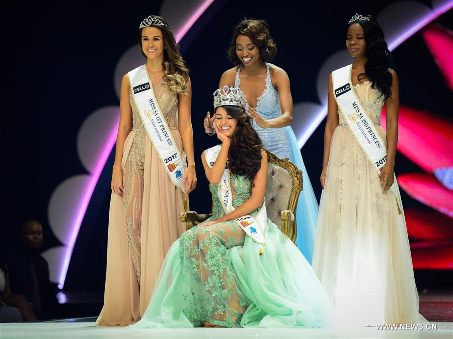 Concours de beauté : Miss Afrique du Sud 2017