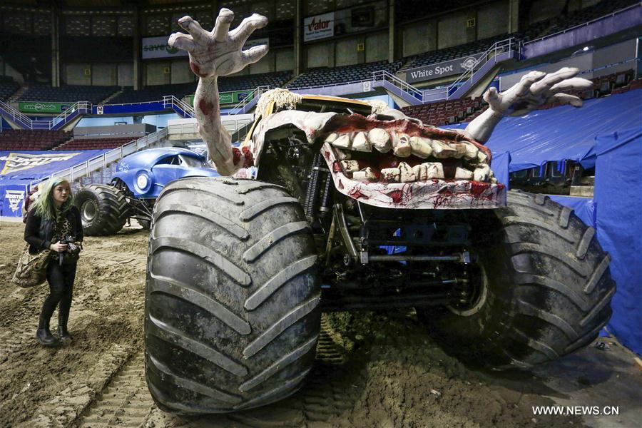 Canada : spectacle Monster Jam à Vancouver