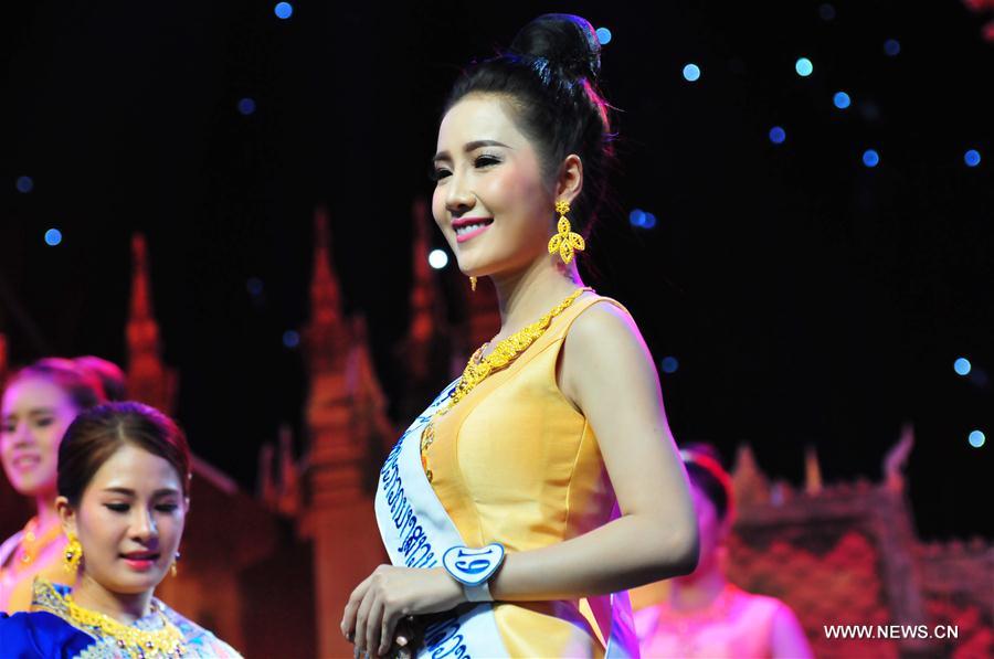 Laos : concours de beauté Miss Vientiane 2017