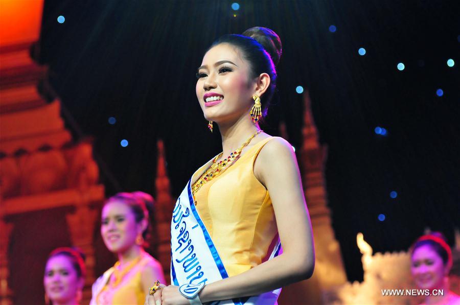 Laos : concours de beauté Miss Vientiane 2017