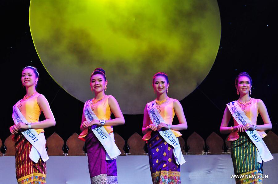 Laos : concours de beauté Miss Vientiane 2017