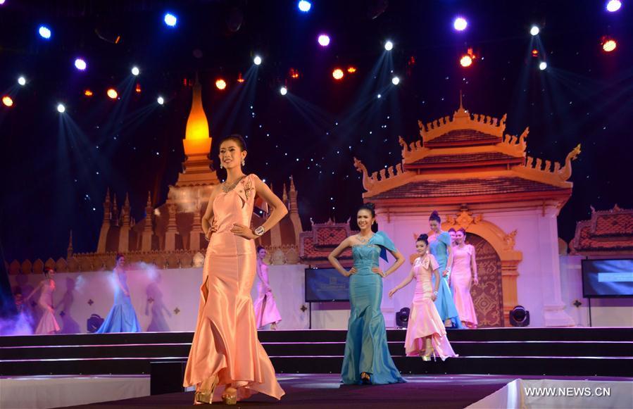 Laos : concours de beauté Miss Vientiane 2017