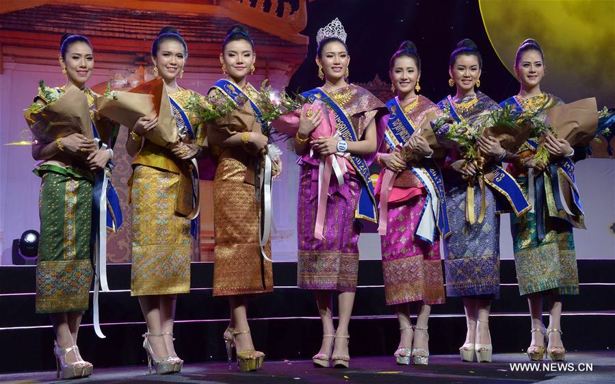 Laos : concours de beauté Miss Vientiane 2017