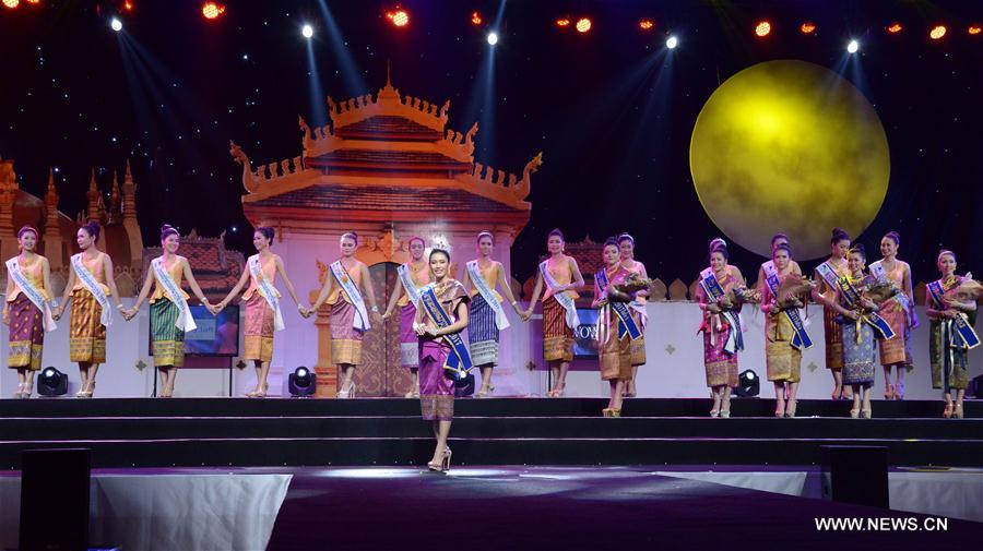 Laos : concours de beauté Miss Vientiane 2017
