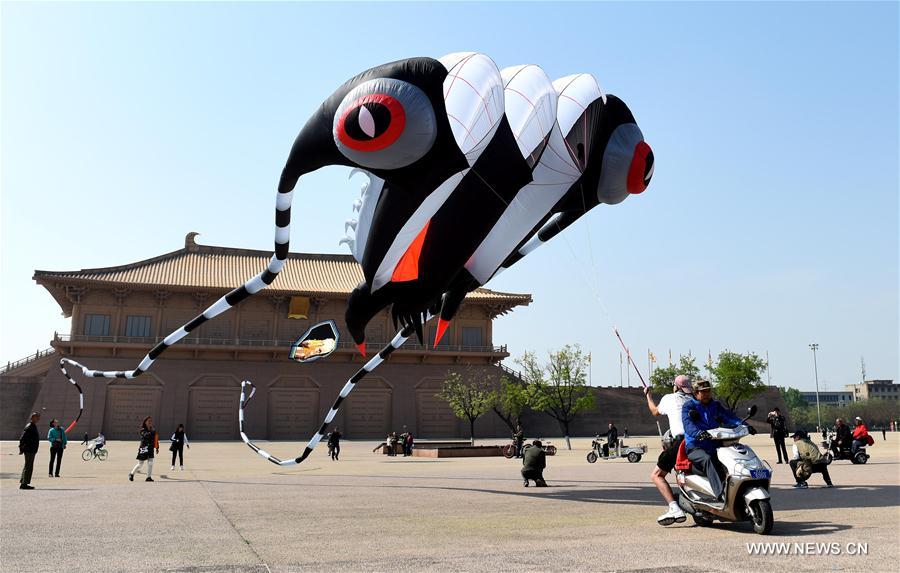 CHINA-SHAANXI-XI'AN-KITE SHOW (CN)