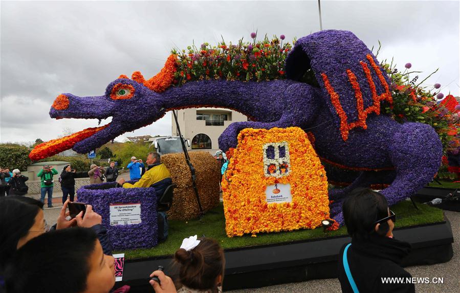 Pays-Bas : Corso fleuri 2017 de Noordwijk