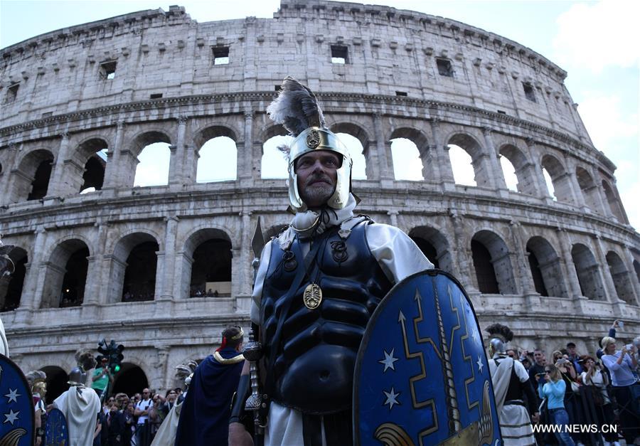 Italie : 2770e anniversaire de la fondation de Rome