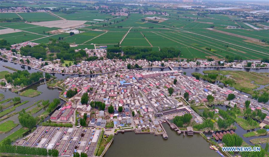 Chine : paysage de la Nouvelle Zone de Xiongan