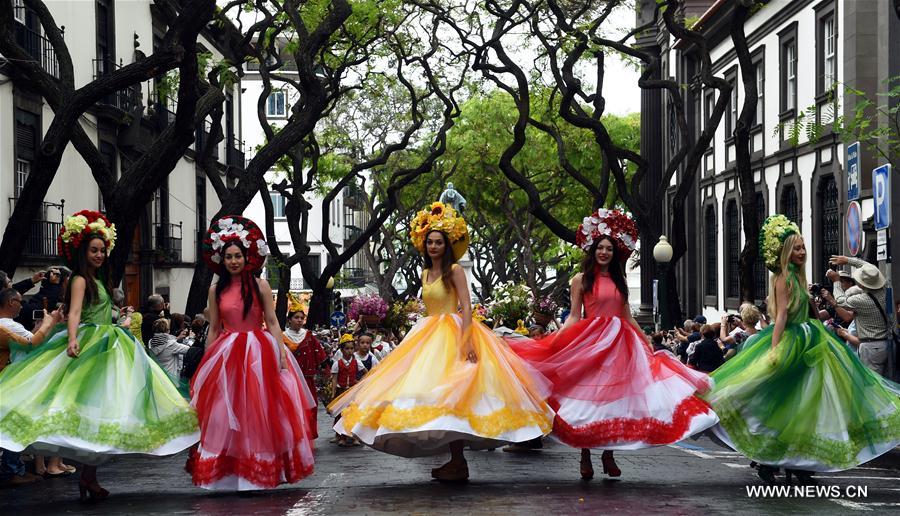 PORTUGAL-MADEIRA-FLOWER FESTIVAL 