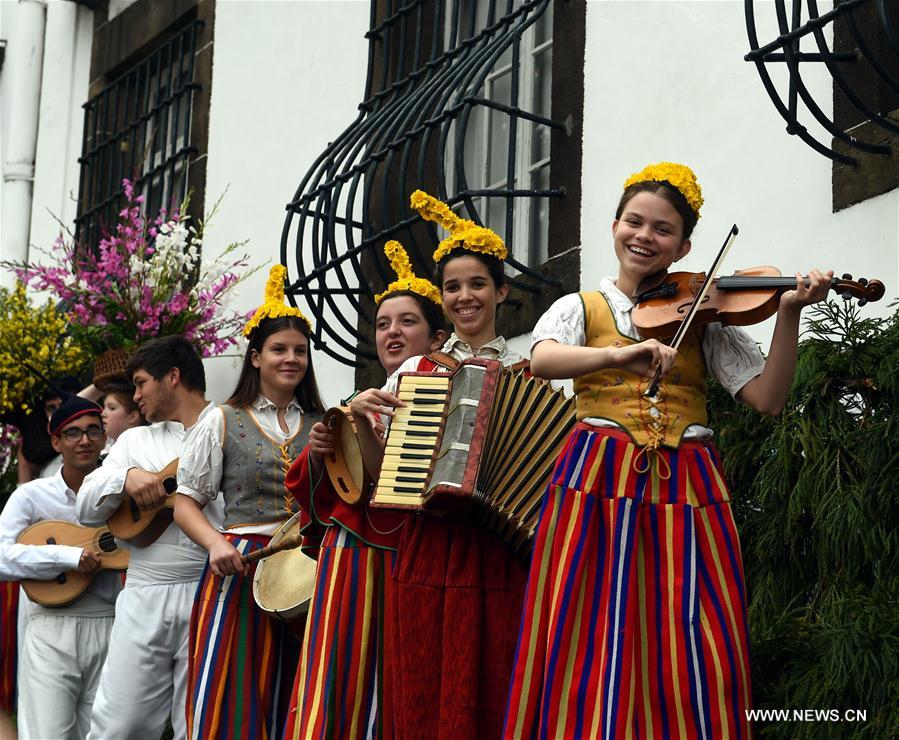 PORTUGAL-MADEIRA-FLOWER FESTIVAL 