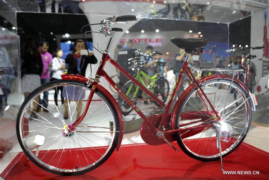 Chine : Salon du vélo à Shanghai