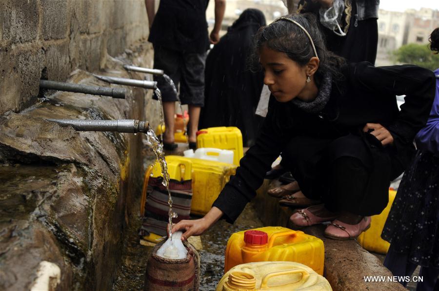 Yémen : pénurie d'eau salubre