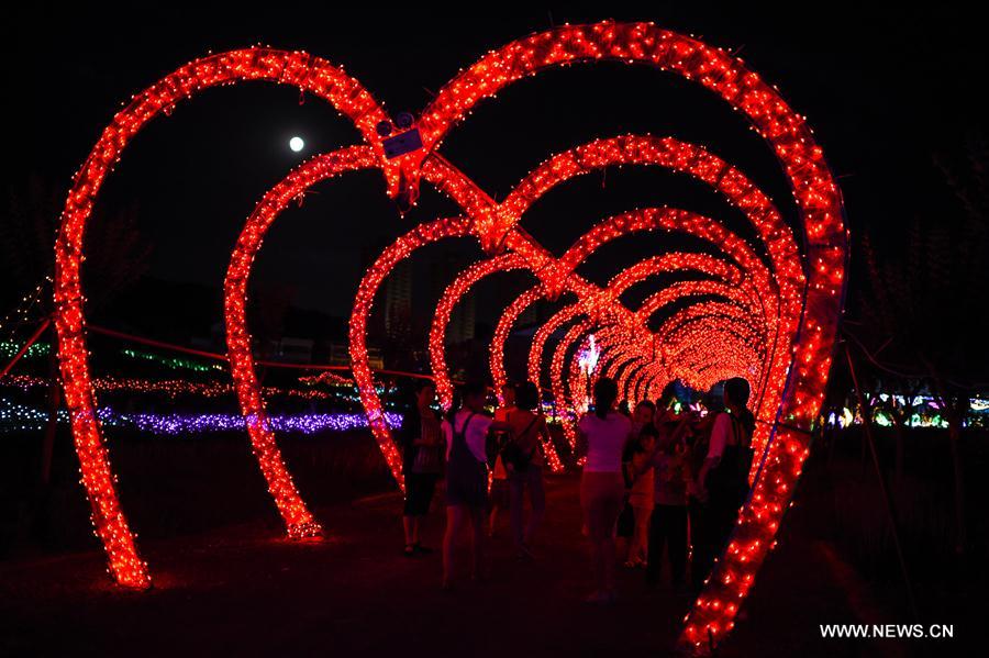 Festival d'illuminations au Guizhou
