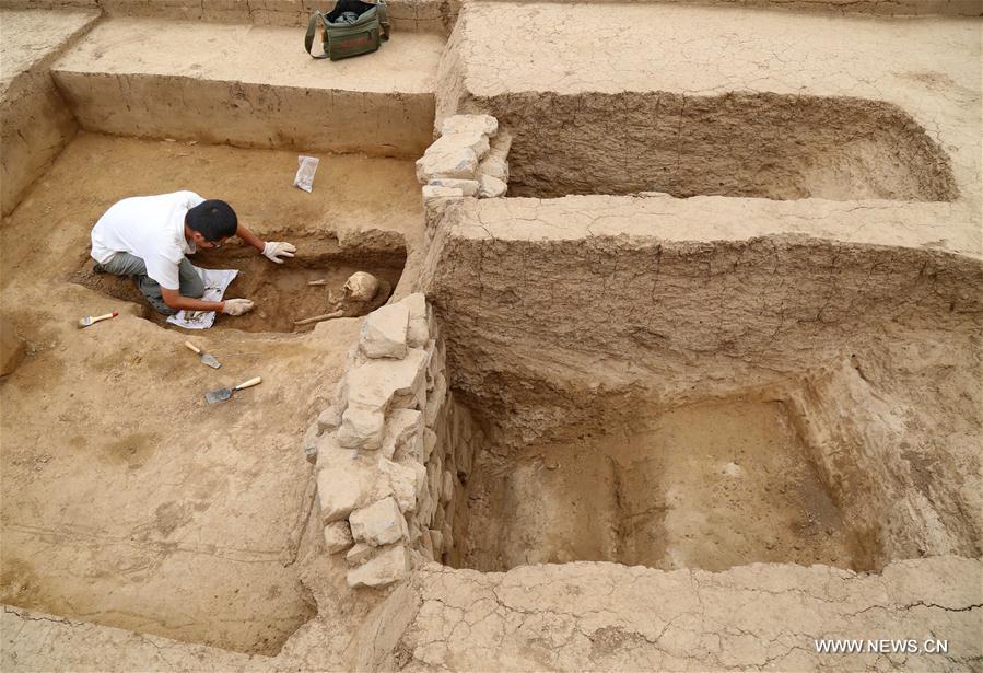 Chine : découverte d'anciennes tombes au Hebei (nord)