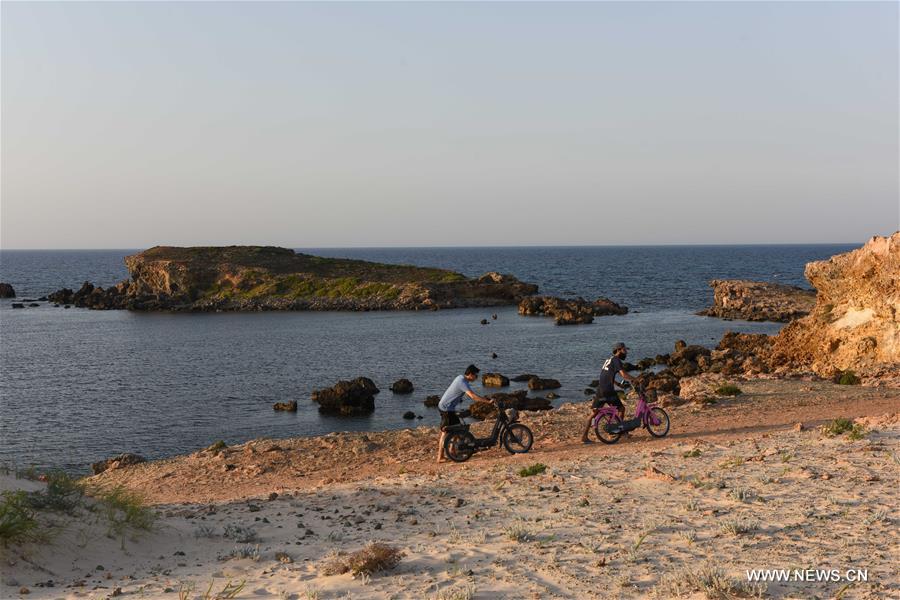 Tunisie : paysage du Cape Angela