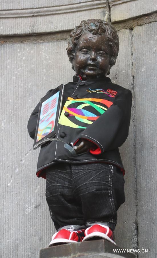 BELGIUM-BRUSSELS-MANNEKEN PIS-HONG KONG 20TH ANNIVERSARY