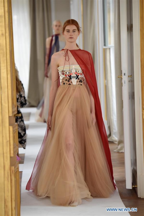 FRANCE-PARIS-FASHION WEEK-HAUTE COUTURE-SCHIAPARELLI