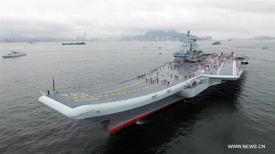 Chine : le porte-avions Liaoning s'ouvre au public à Hong Kong