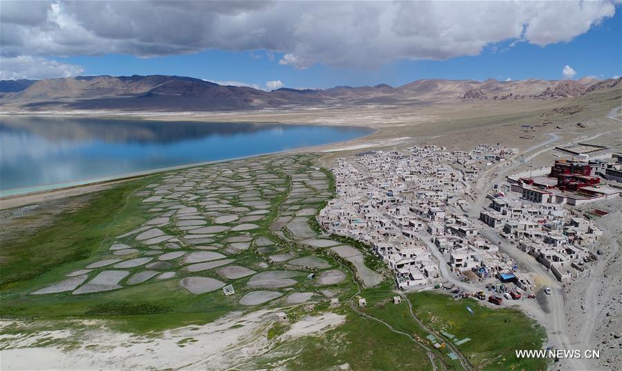 Chine : un village au Tibet