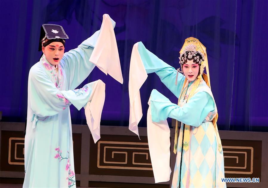 Chine : spectacle d'opéra Kunqu à Hong Kong 