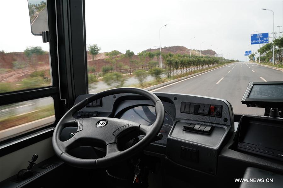 Bus électrique intelligent au Hunan