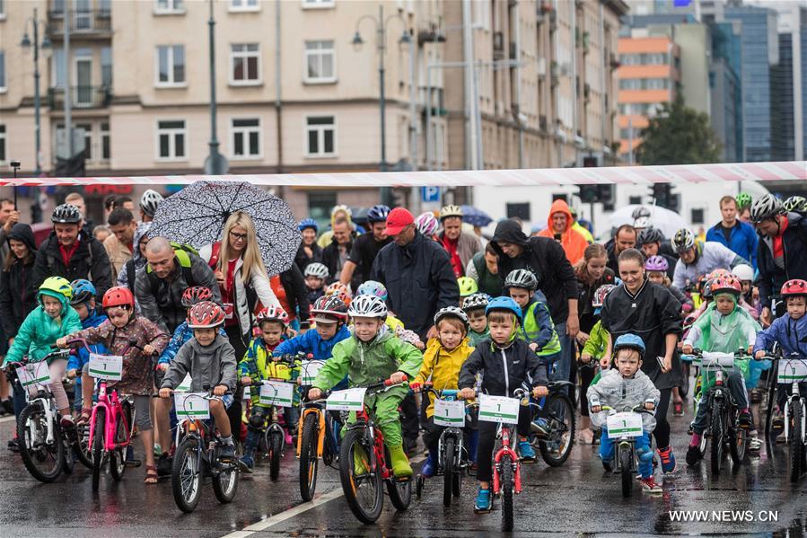 Lituanie : vélomarathon à Vilnius