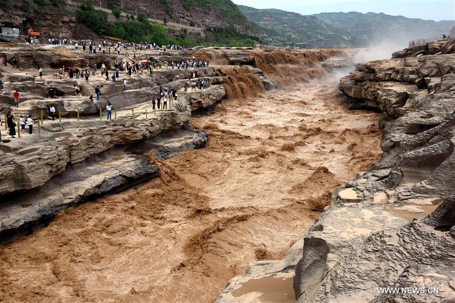 Chine : la cascade de Hukou 