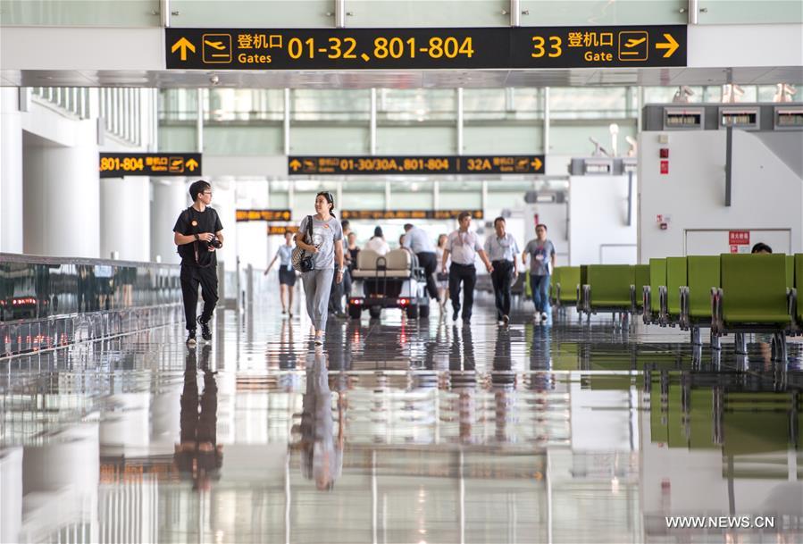 Chine : nouveau terminal à l'aéroport de Tianhe, à Wuhan