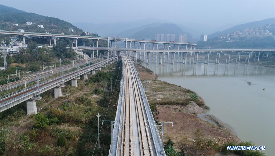 Chine : mise en service prochaine du chemin de fer à grande vitesse Xi'an-Chengdu