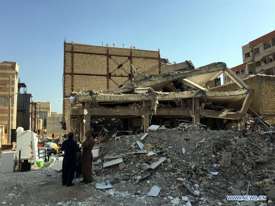 Iran : les suites du séisme