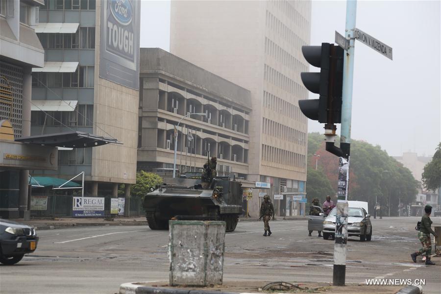 L'armée zimbabwéenne semble avoir pris le contrôle des institutions d'Etat