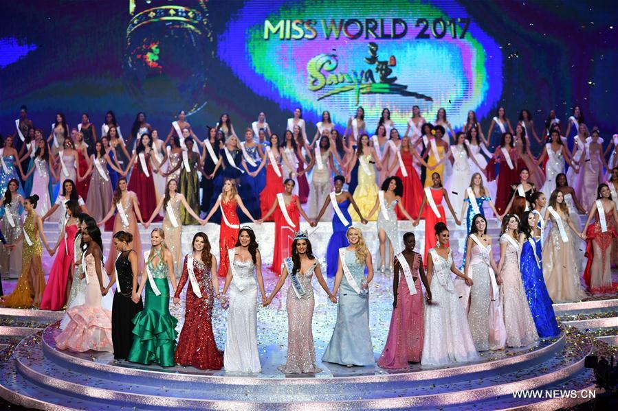 L'Indienne Manushi Chhillar couronnée Miss Monde à Sanya