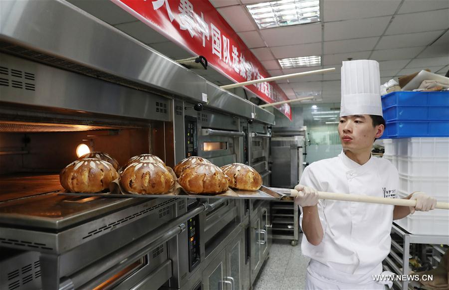 Chine : épreuves de qualification pour le Mondial du pain